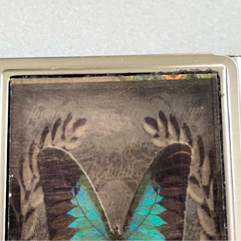 KBD USA Butterfly Card Holder